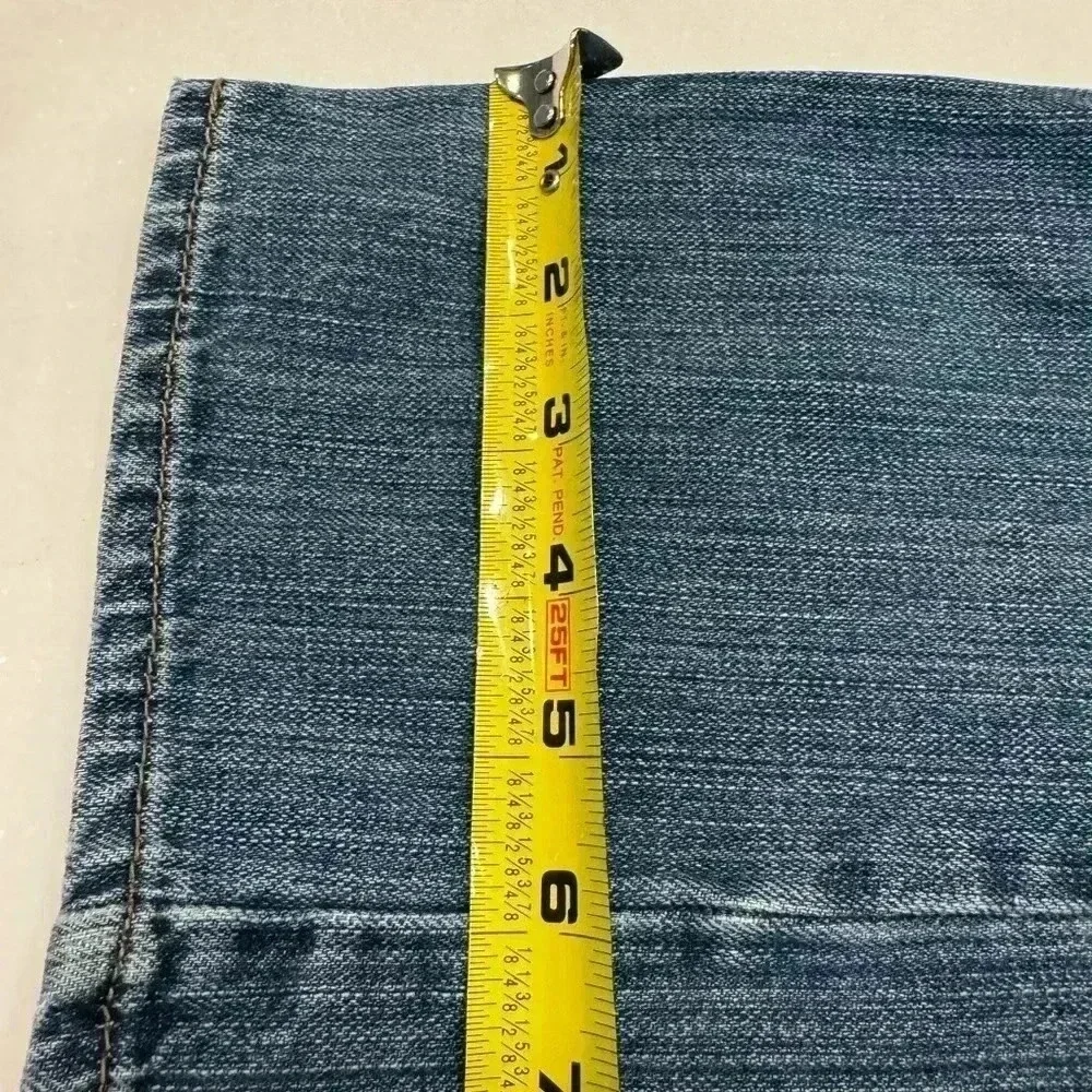 Gaps kids boys straight fit jeans sz 7 and long sleeve crew neck pocket tee sz m